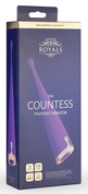 Фиолетовый клиторальный вибратор The Countess Pinpoint Vibrator - 19 см. - фото, цены