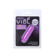 Фиолетовая вибропуля с 10 режимами вибрации - фото, цены