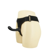 Страпон с изогнутой головкой Ultra Harness Curvy Dildo - 15,8 см. - фото, цены