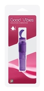 Фиолетовый клиторальный стимулятор-ракета с дельфином Good Vibes Dolphin Vibrator - фото, цены
