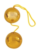 Золотистые вагинальные шарики Balls - фото, цены