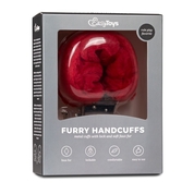 Наручники с красным мехом Furry Handcuffs - фото, цены