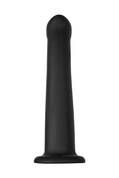 Черный анальный фаллоимитатор Serpens M - 17,5 см. - фото, цены