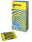 Классические презервативы с обильной смазкой Ganzo Classic - 12 шт. - фото, цены
