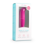 Розовый мини-вибратор для G-стимуляции Easytoys Mini G-Spot Vibrator - 12 см. - фото, цены