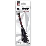 Чёрно-красная плеть Blaze Flogger - 43 см. - фото, цены