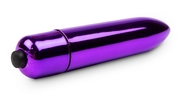 Фиолетовая вибропуля с заостренным кончиком - фото, цены