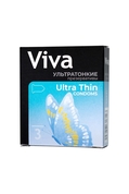 Ультратонкие презервативы Viva Ultra Thin - 3 шт. - фото, цены