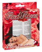 Набор из 6 насадок с шипиками Red Roses - фото, цены