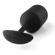 Чёрная пробка для ношения B-vibe Snug Plug 4 - 14 см. - фото, цены