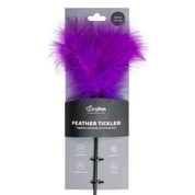 Фиолетовая щекоталка Feather Tickler - 44 см. - фото, цены