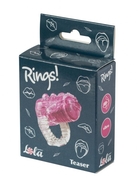 Розовая насадка на язык Rings Teaser - фото, цены