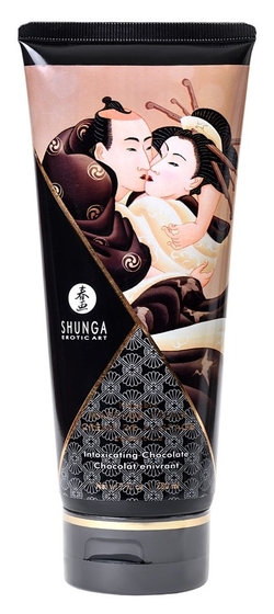 Массажный крем для тела с ароматом шоколада Intoxicating Chocolate - 200 мл. - фото, цены