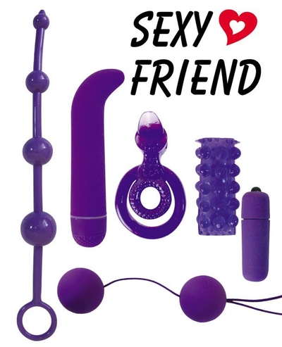 Набор любви из 6 предметов Sexy Friend - фото, цены