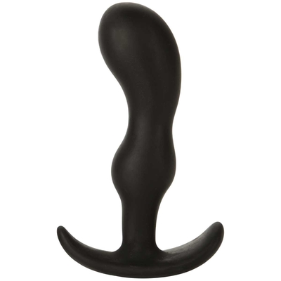 Черная анальная пробка для ношения Mood Naughty 2 4.5 Silicone - 11,4 см. - фото, цены