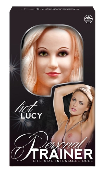 Надувная кукла с вибрацией и 2 любовными отверстиями Hot Lucy Lifesize Love Doll - фото, цены