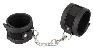 Черные наручники Handcuffs на цепочке - фото, цены