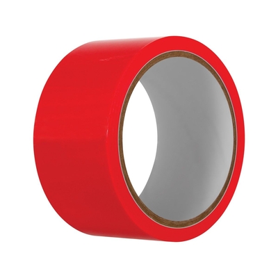 Красная лента для бондажа Red Bondage Tape - 20 м. - фото, цены