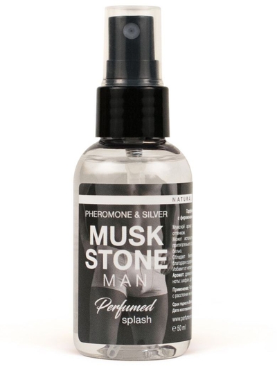 Мужской парфюмированный спрей для нижнего белья Musk Stone - 50 мл. - фото, цены