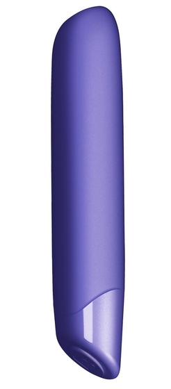 Фиолетовый классический вибратор Very Peri - 16 см. - фото, цены