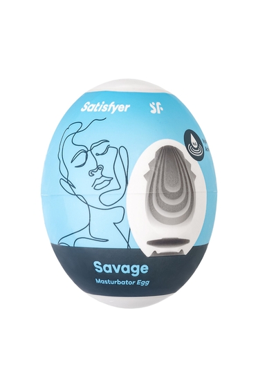 Мастурбатор-яйцо Satisfyer Savage Mini Masturbator - фото, цены