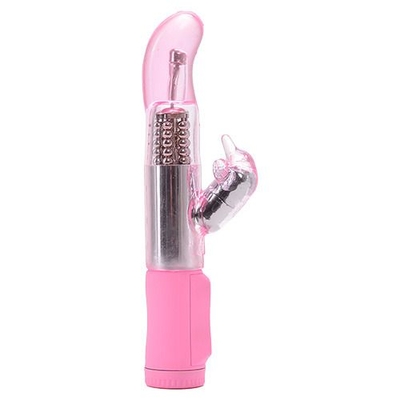 Розовый вибратор Magic Tales Sweet Pink Dolphin - 21,5 см. - фото, цены