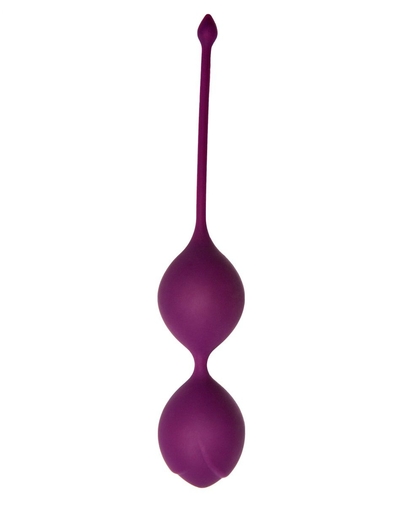 Фиолетовые вагинальные шарики Кегеля со смещенным центом тяжести Delta - фото, цены