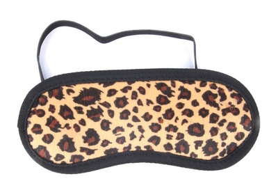 Леопардовая маска на резиночке - фото, цены