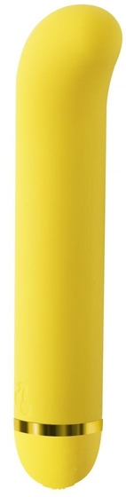 Желтый вибратор Fantasy Nessie - 18 см. - фото, цены