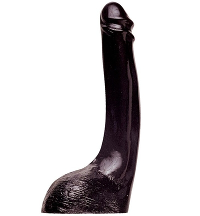 Чёрный фаллоимитатор-гигант All Black - 32 см. - фото, цены