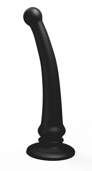 Чёрный анальный стимулятор Rapier Plug - 15 см. - фото, цены