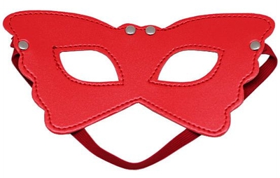 Красная маска Butterfly на резиночке - фото, цены