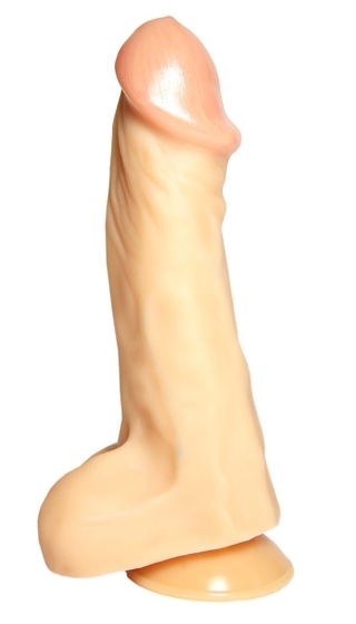 Фаллоимитатор на присоске Donald - 19,5 см. - фото, цены