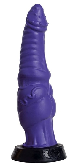 Фиолетовый фаллоимитатор Гиппогриф small - 21 см. - фото, цены