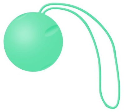 Зеленый вагинальный шарик Joyballs Trend Single - фото, цены