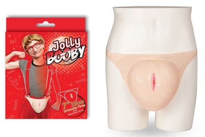 Надувная вагина с фиксацией Jolly Booby-inflatable Pussy - фото, цены