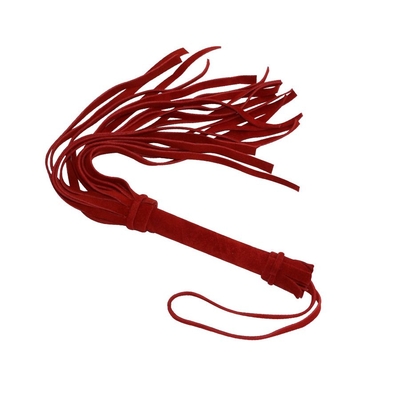 Красная мини-плеть «Королевский велюр» - 40 см. - фото, цены