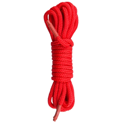 Красная веревка для бондажа Easytoys Bondage Rope - 10 м. - фото, цены