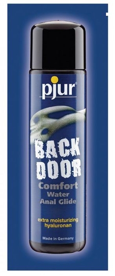 Концентрированный анальный лубрикант pjur Back Door Comfort Water Anal Glide - 2 мл. - фото, цены