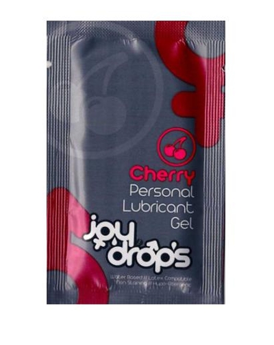 Пробник смазки на водной основе JoyDrops Cherry - 5 мл. - фото, цены