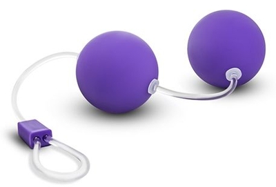 Фиолетовые вагинальные шарики Bonne Beads - фото, цены