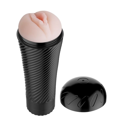 Мастурбатор-вагина с многоуровневой вибрацией Pink Pussy - фото, цены