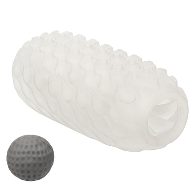 Двусторонний мастурбатор с серым стимулирующим шариком Reversible Squishy Ball Stroker - фото, цены