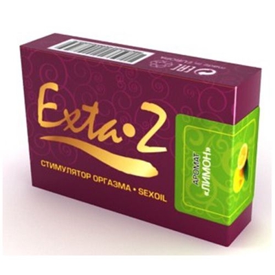 Стимулятор оргазма Exta-z Лимон - 1,5 мл. - фото, цены