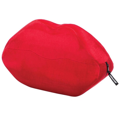 Красная микрофибровая подушка для любви Kiss Wedge - фото, цены