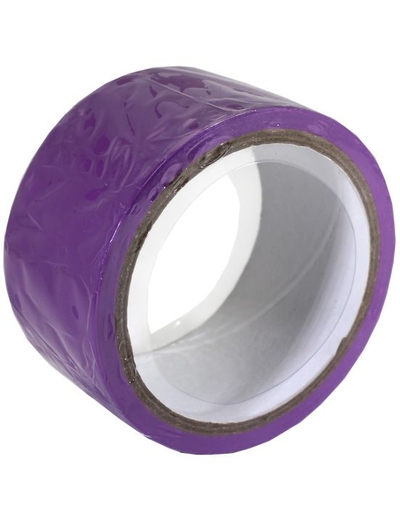 Фиолетовый скотч для связывания Bondage Tape - 15 м. - фото, цены