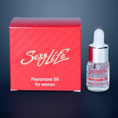 Концентрат феромонов Sexy Life для женщин (концентрация 50%) - 5 мл. - фото, цены