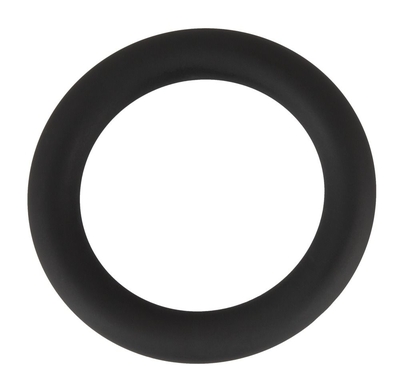 Черное эрекционное кольцо на пенис и мошонку - фото, цены