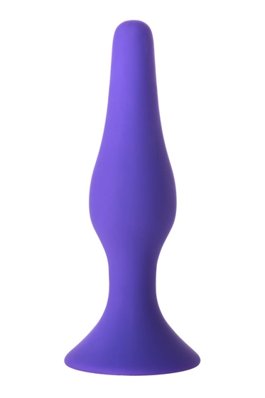 Фиолетовая анальная втулка Toyfa A-toys - 12,5 см. - фото, цены