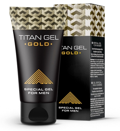 Гель для увеличения члена Titan Gel Gold Tantra - 50 мл. - фото, цены